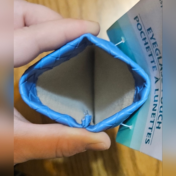 Faux Leather Easy Open design Sunglasses/Glasses Pouch BNIB - Picture 4 of 5